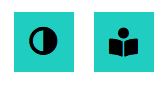 Symbole für Kontrast ändern, Gebärdensprache und Leichte Sprache